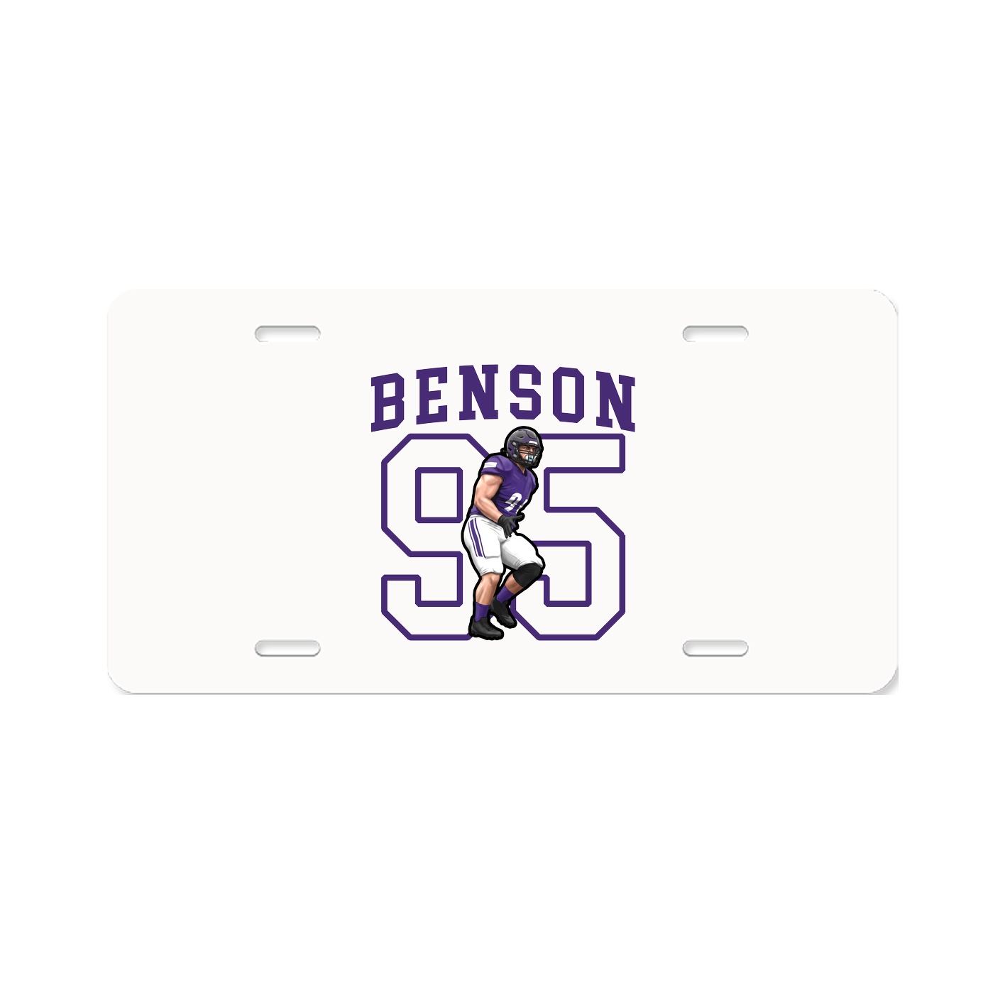 Aluminum License Plate