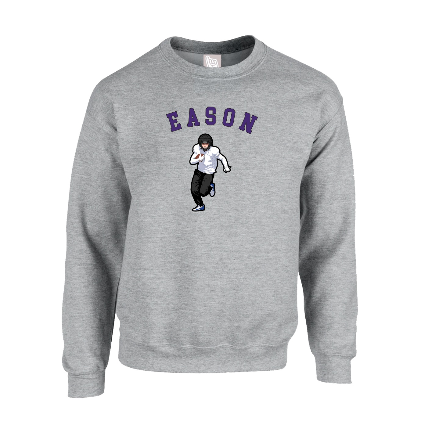 Fleece Crew — Shirsey Arch in Grey