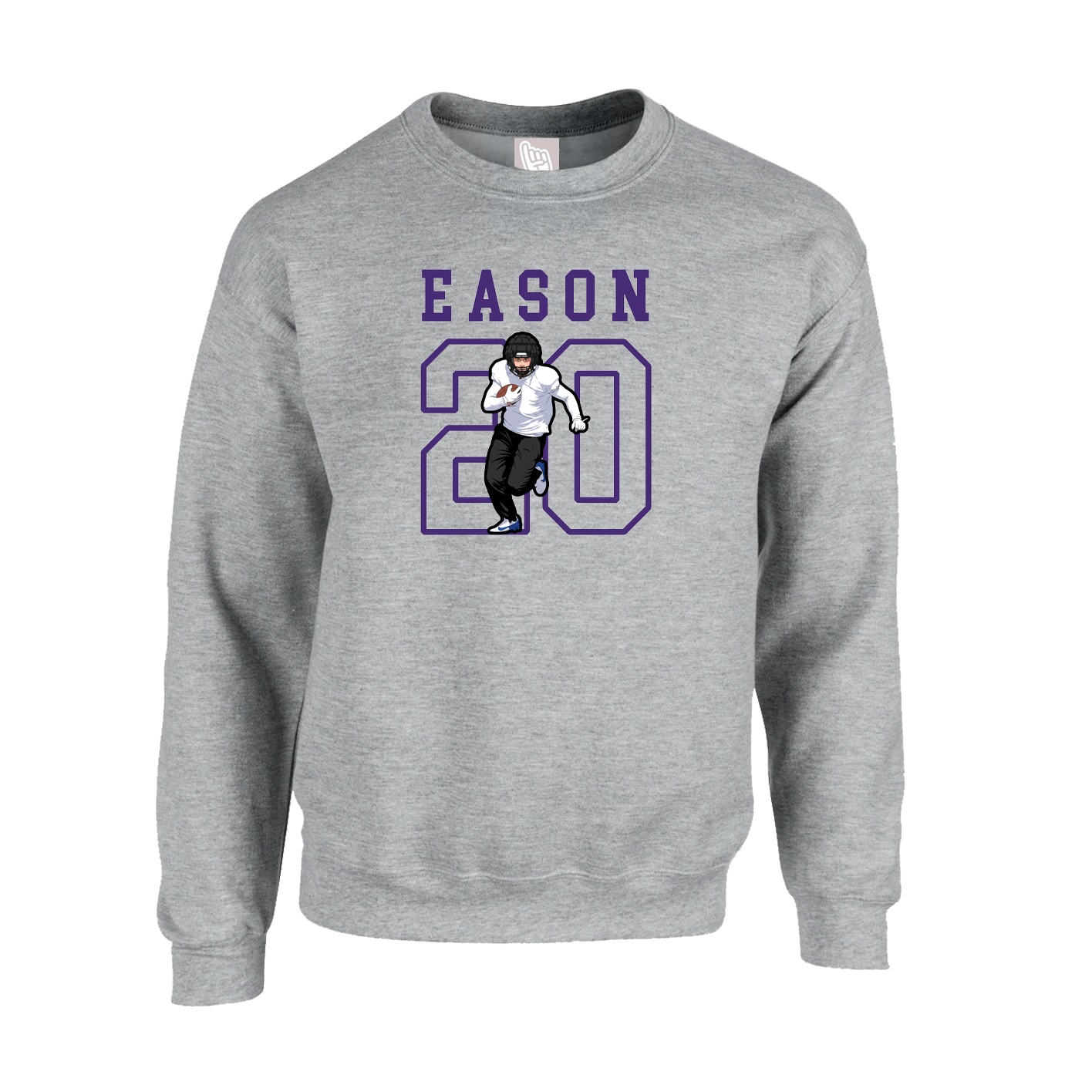 Fleece Crew — Shirsey in Grey