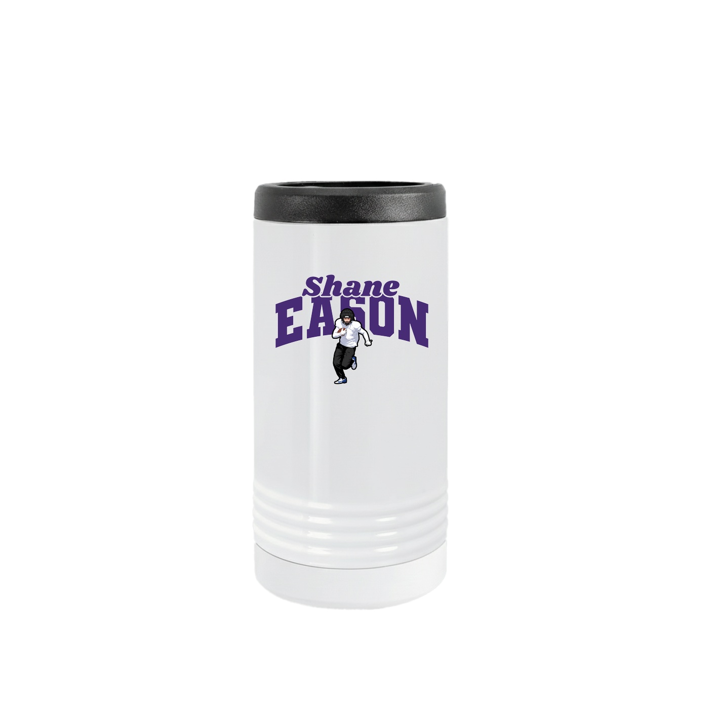 Slim Beverage Holder — Signature Arch in White