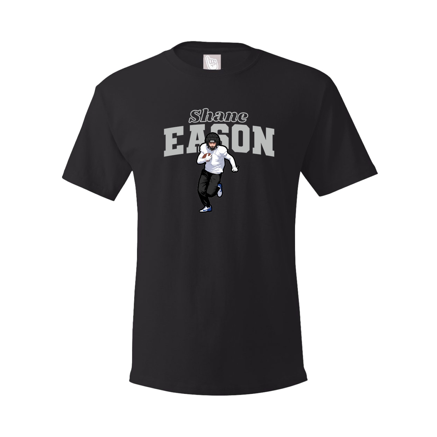 Youth Tee — Name Arch in Black