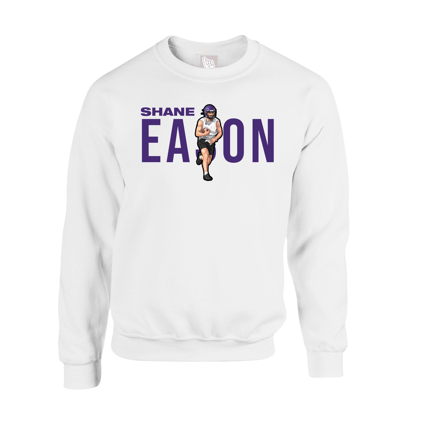 Fleece Crew — Player Name in White