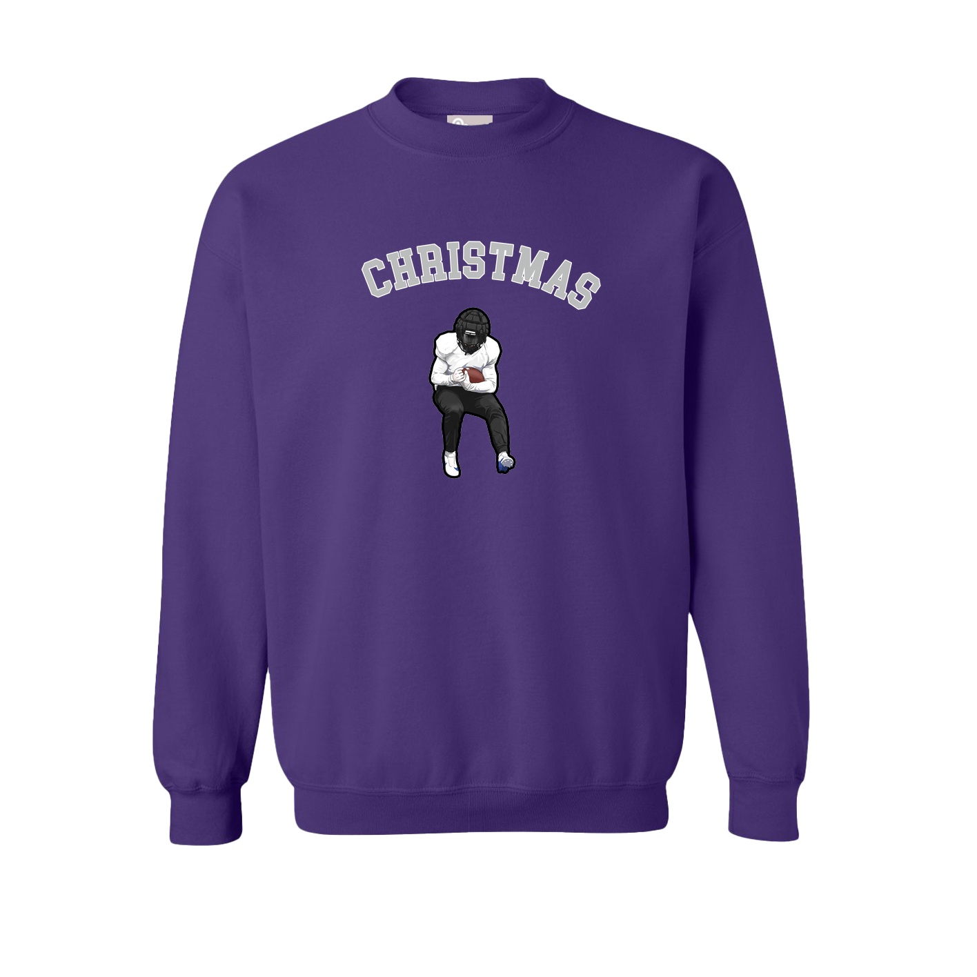Fleece Crew — Shirsey Arch in Purple