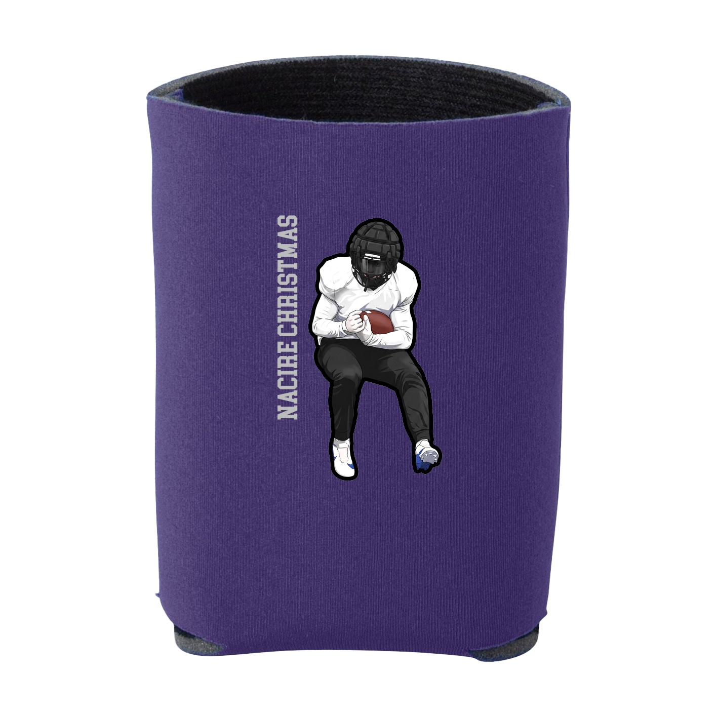 Can Holder — Name Vertical in Purple
