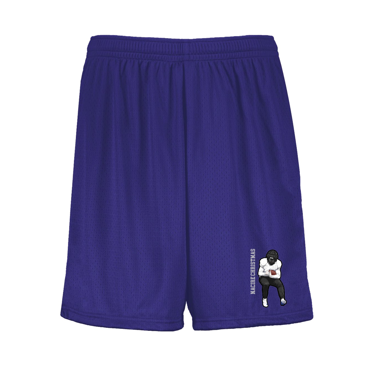 Shorts — Name Vertical in Purple
