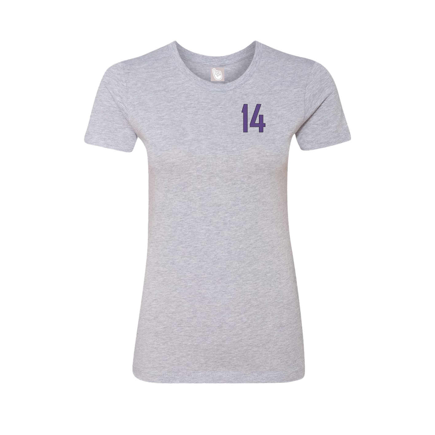 Womens Tee — Front Shirsy in Grey