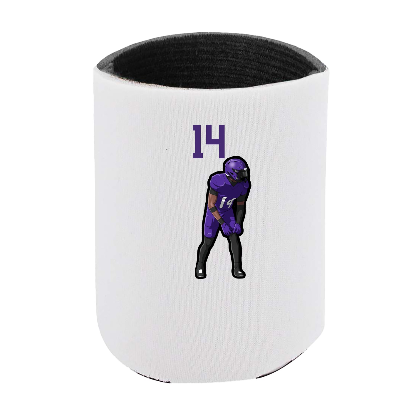 Can Holder — Number Top in White