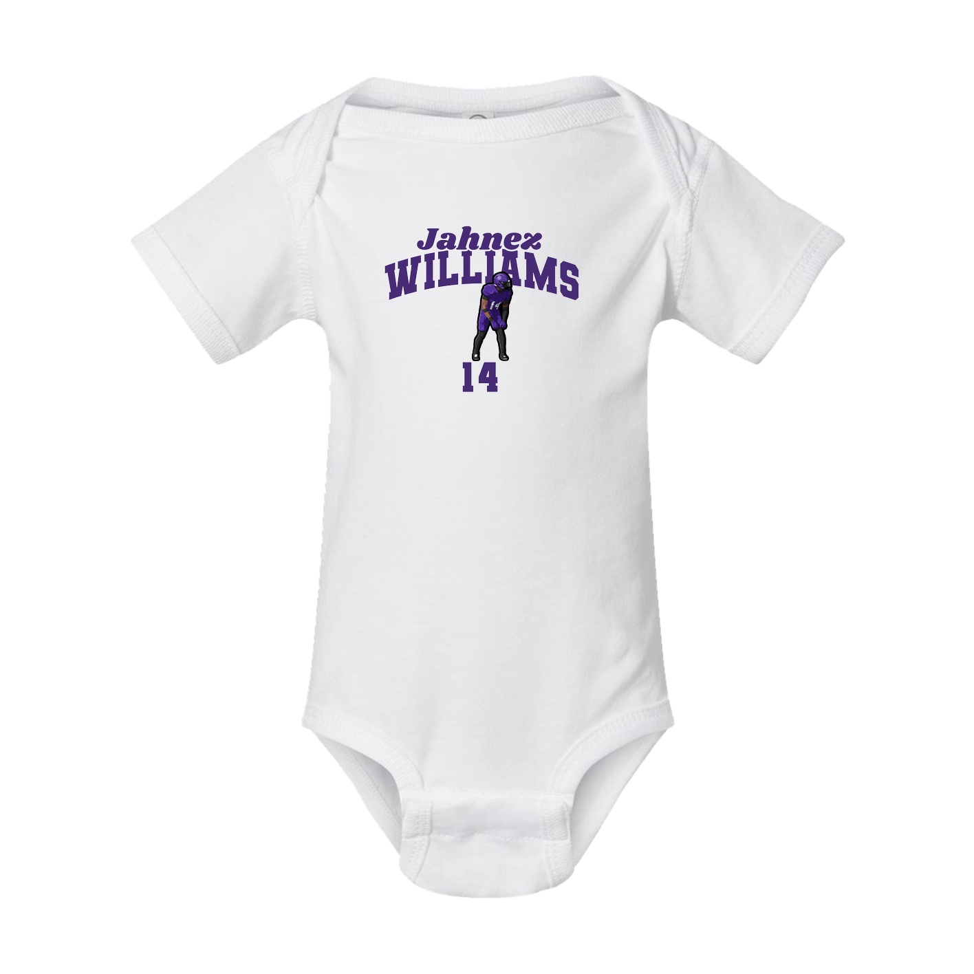 Baby Onesie — Signature Arch in White