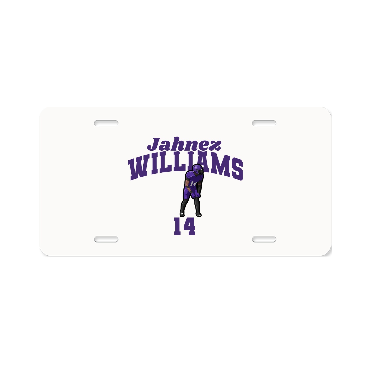 License Plate — Signature Arch in Classic