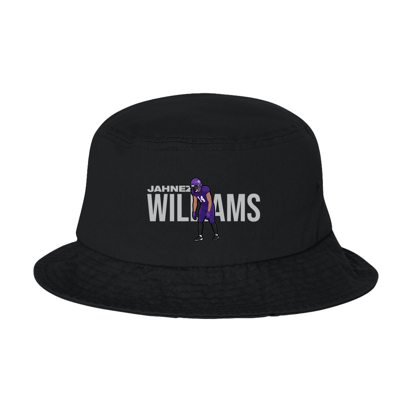 Bucket Cap — Player Name in Black