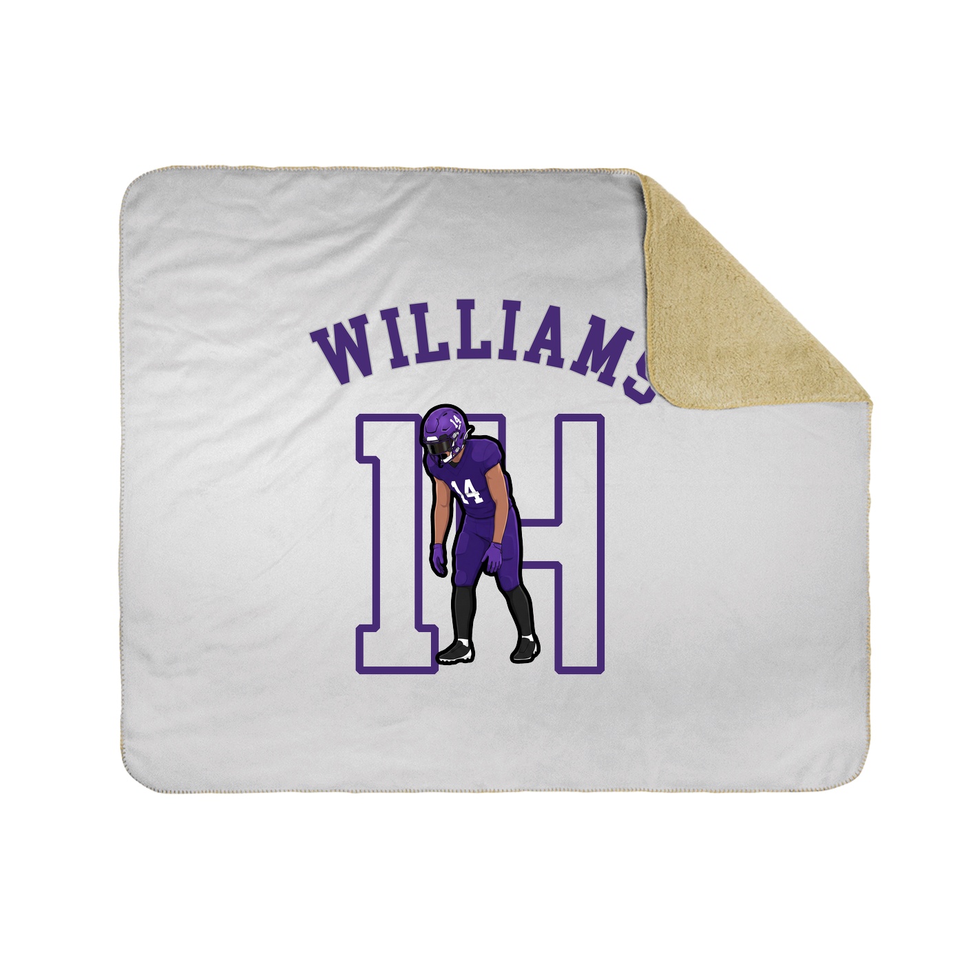 Throw Blanket — Shirsey Arch in White
