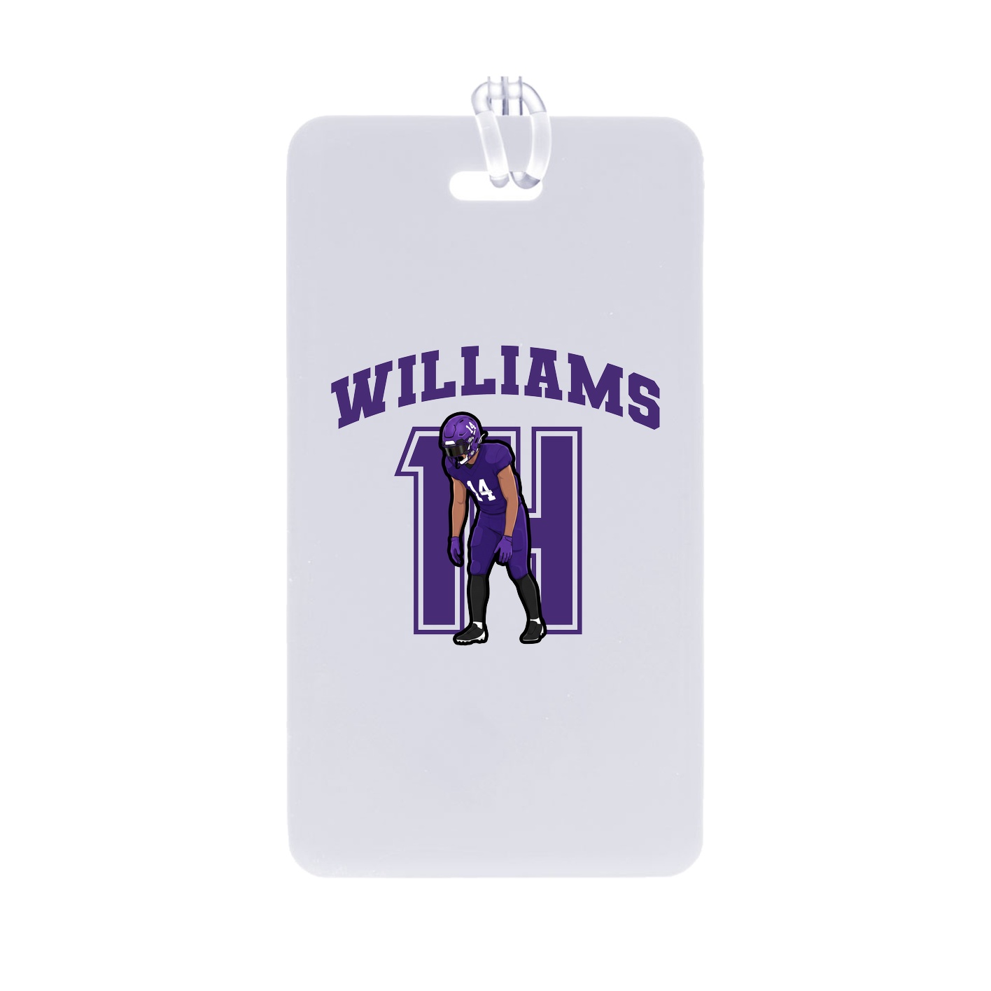 Bag Tag — Number in Classic