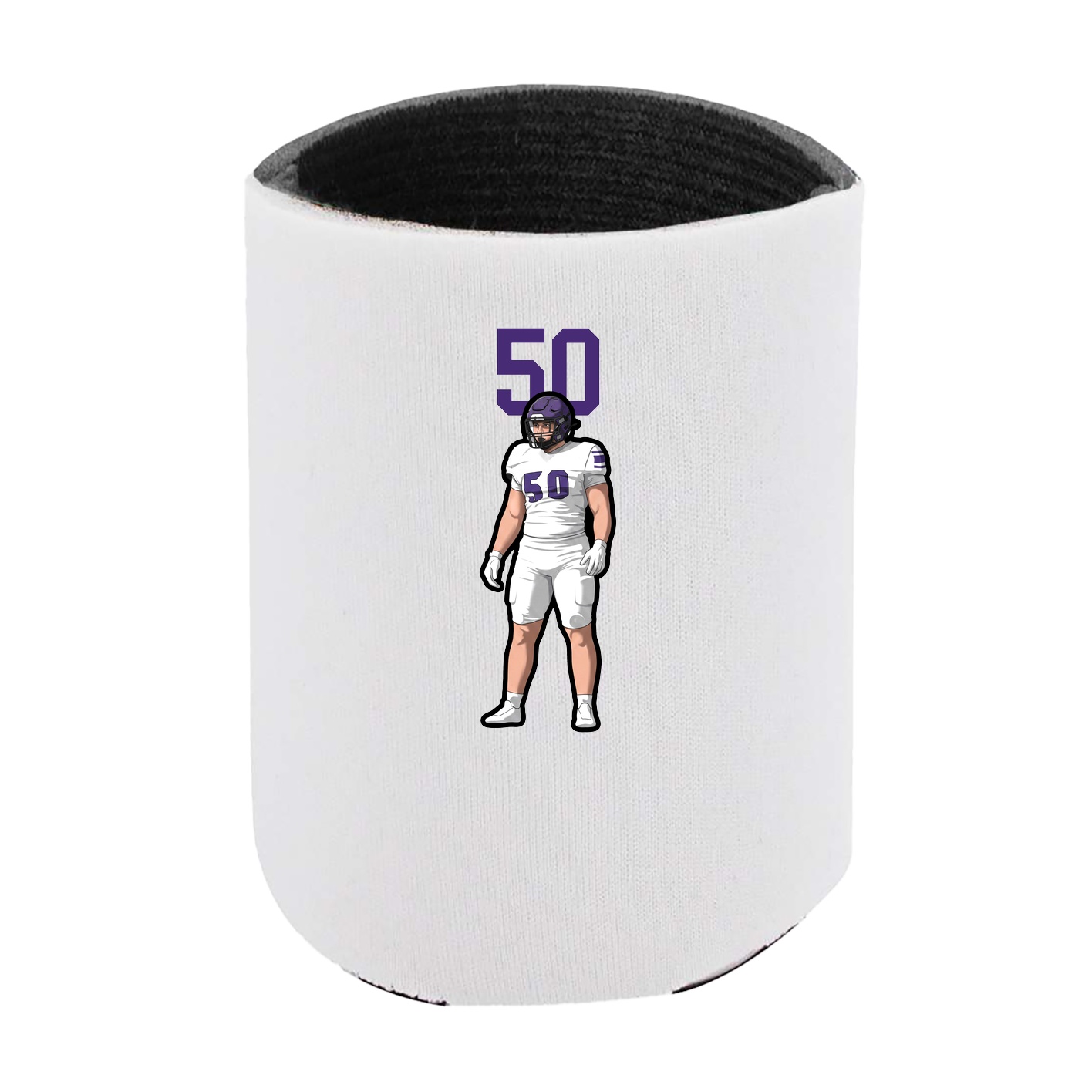 Can Holder — Number Top in White