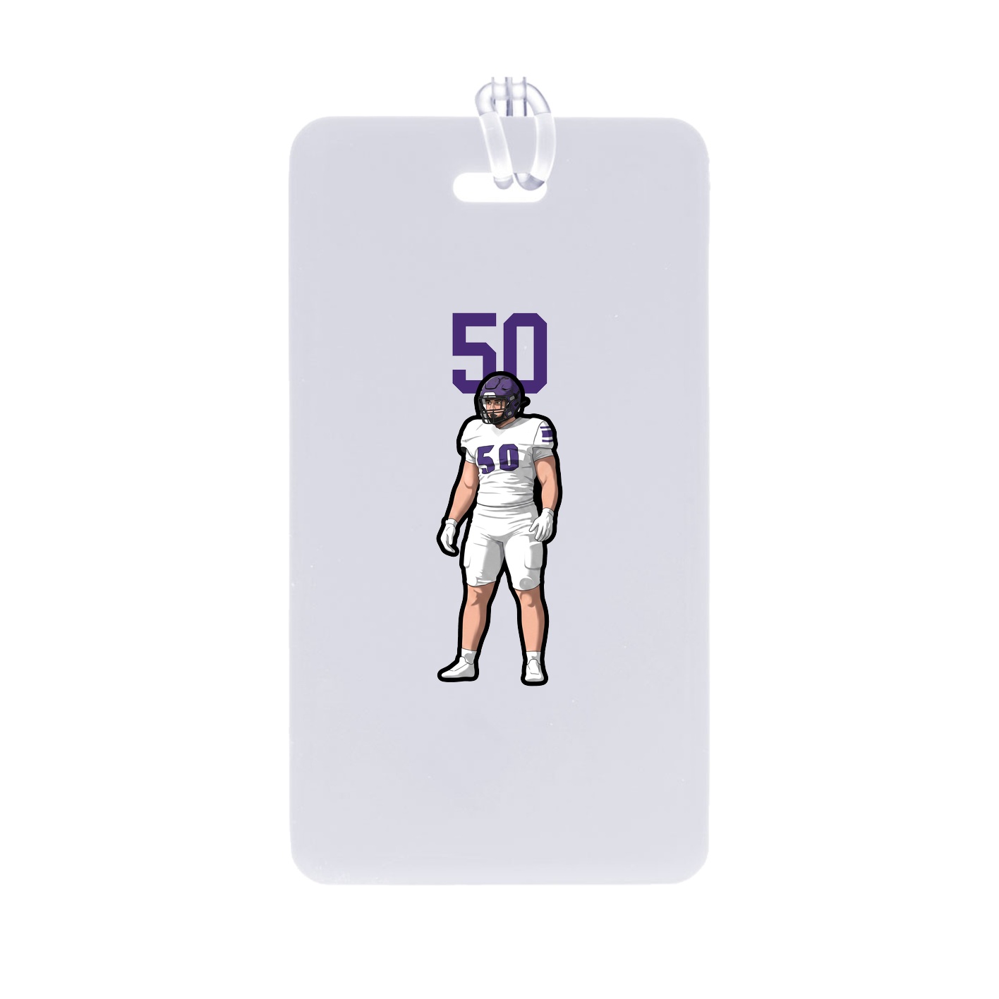 Bag Tag — Number Top in Classic