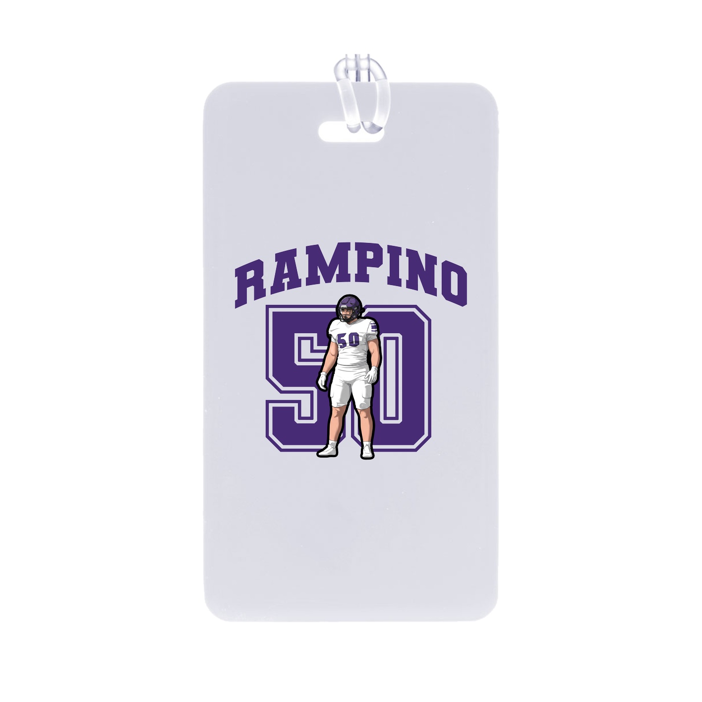 Bag Tag — Number in Classic