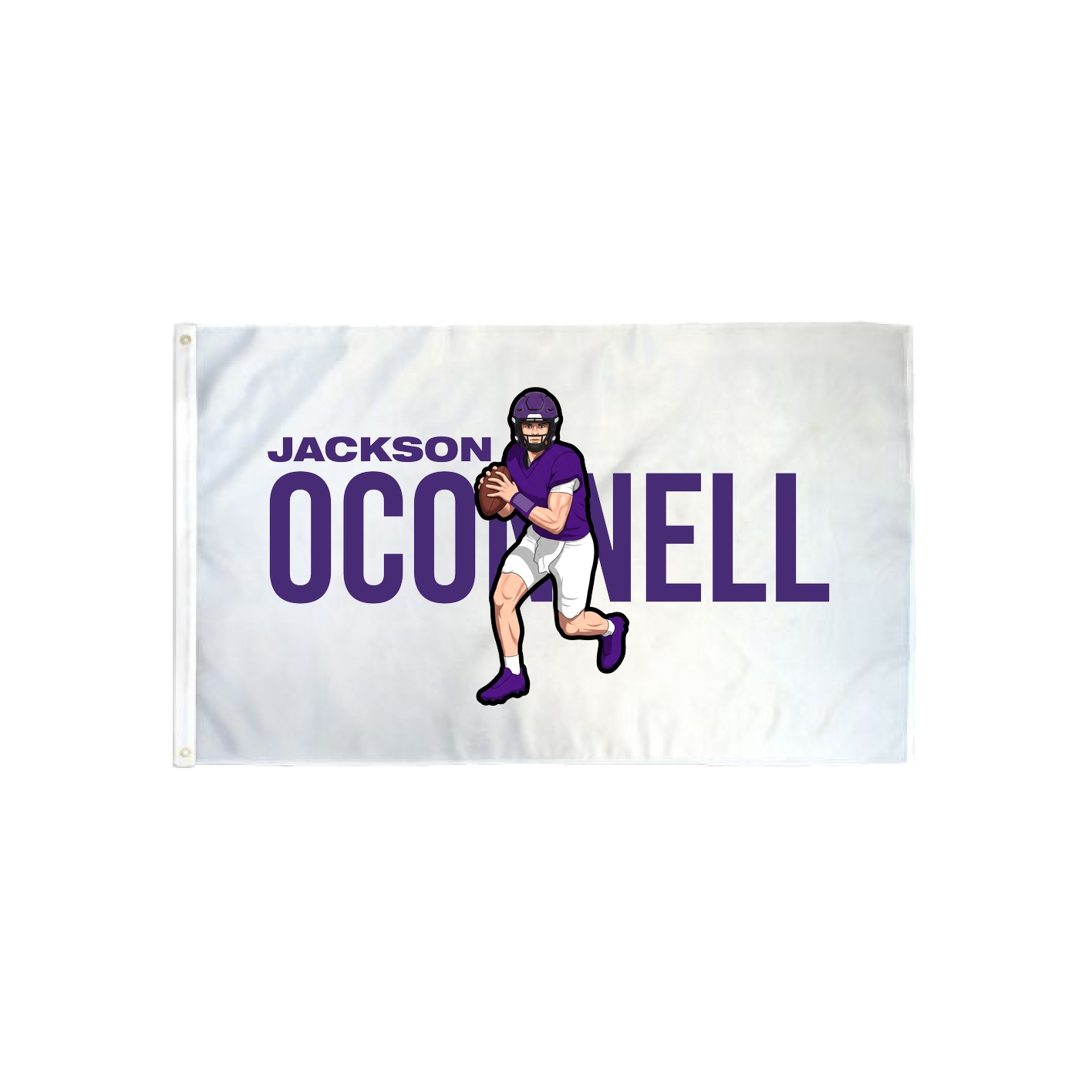3x5 Flag — Player Name in Classic