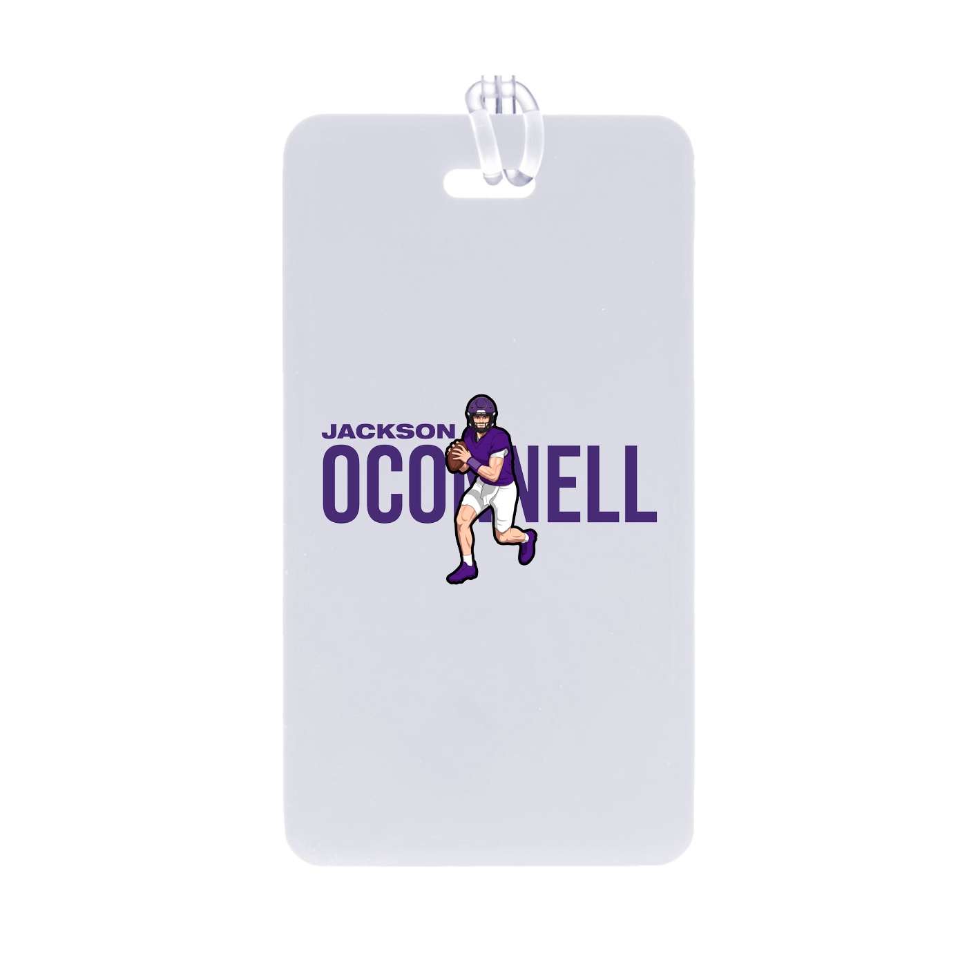 Bag Tag — Player Name in Classic