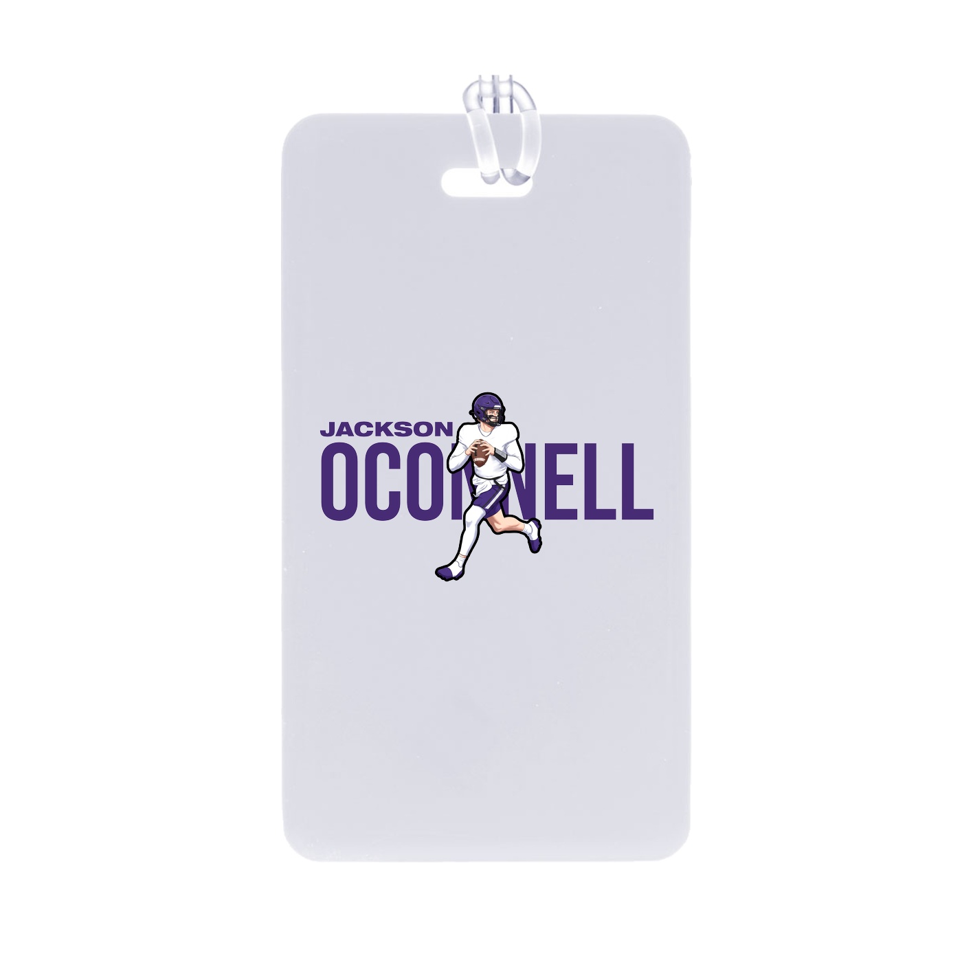 Bag Tag — Player Name in Classic
