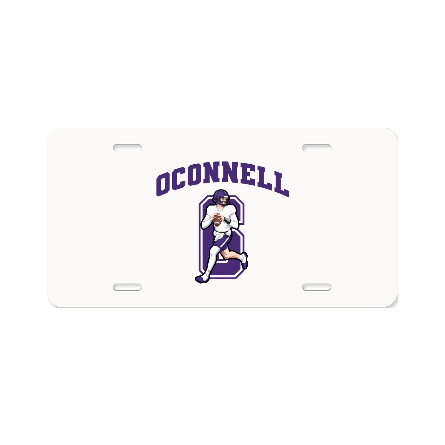 License Plate — Number in Classic