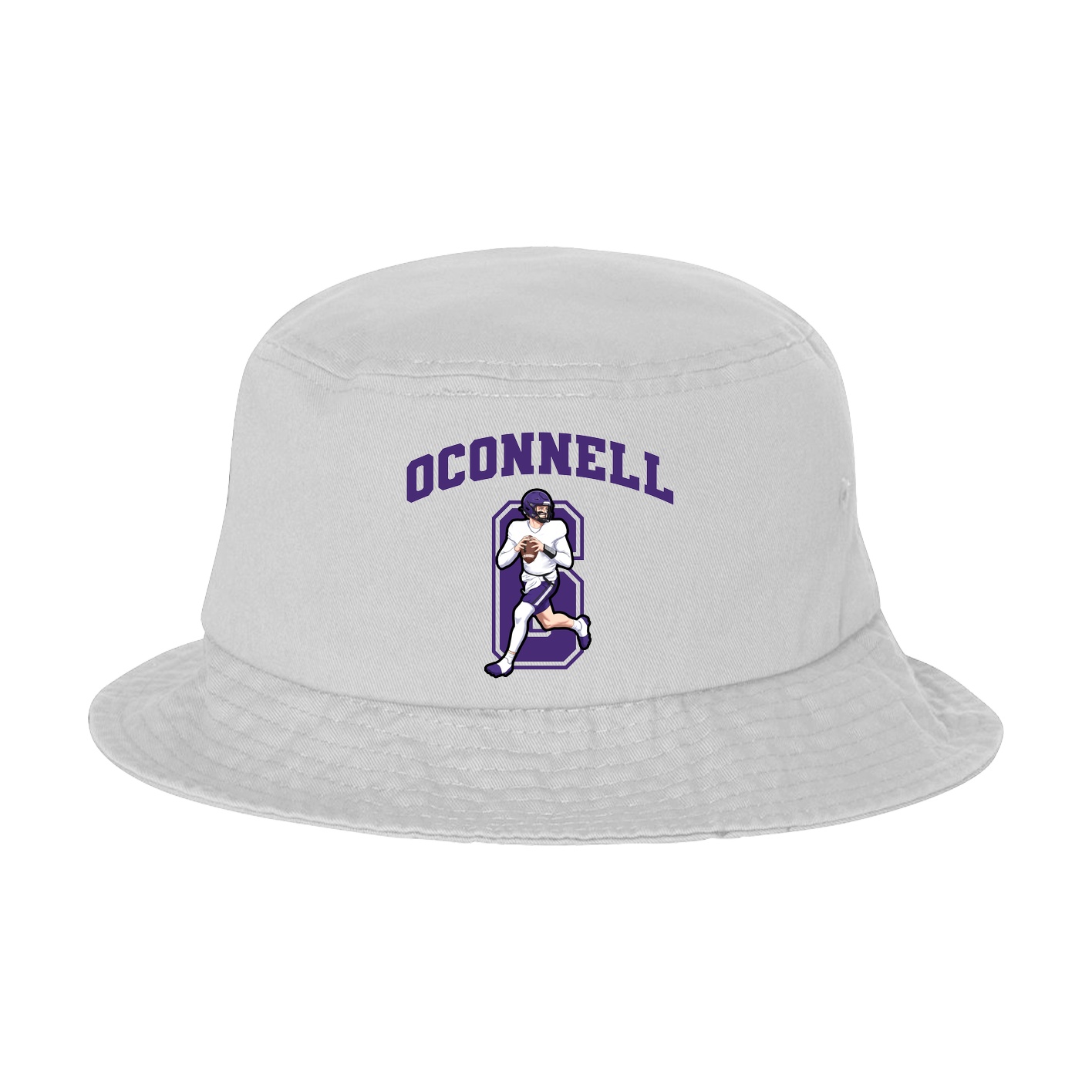 Bucket Cap — Number in White