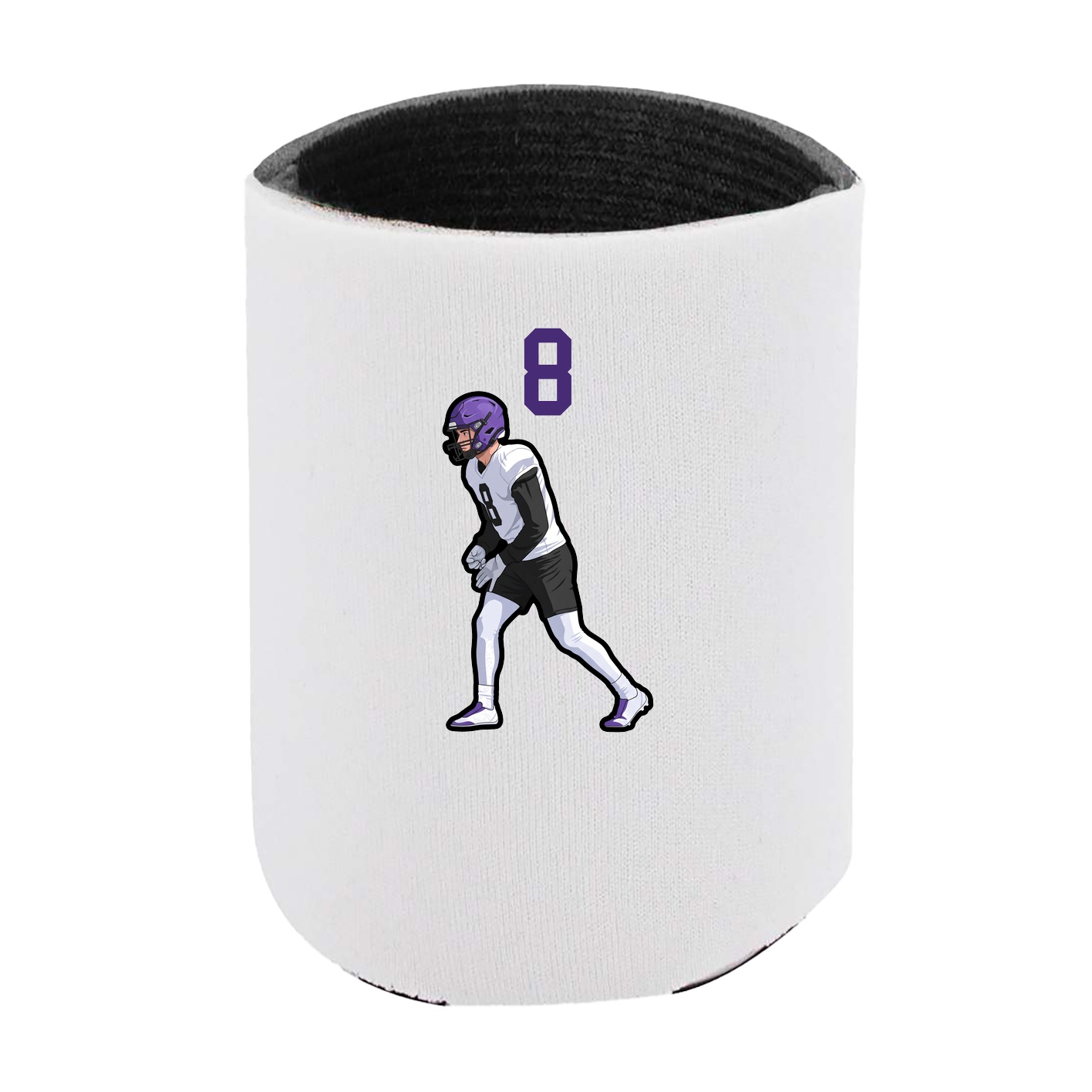 Can Holder — Number Top in White