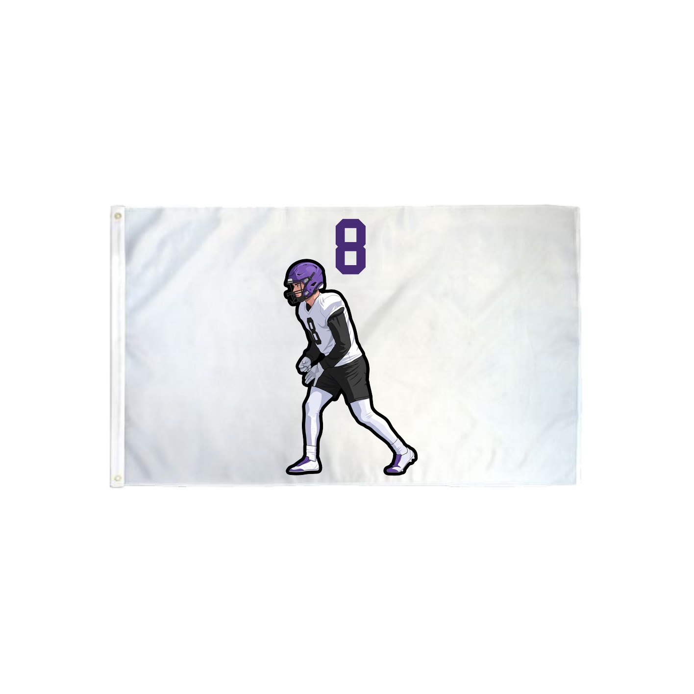 3x5 Flag — Number Top in Classic
