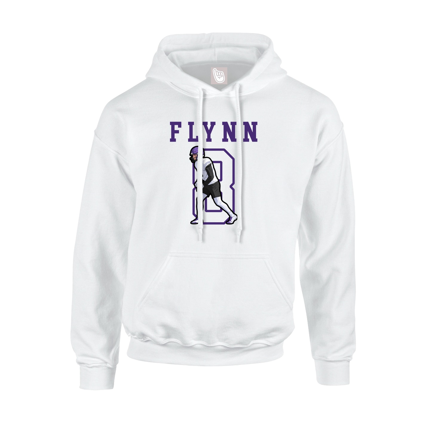 Hoodie — Shirsey in White