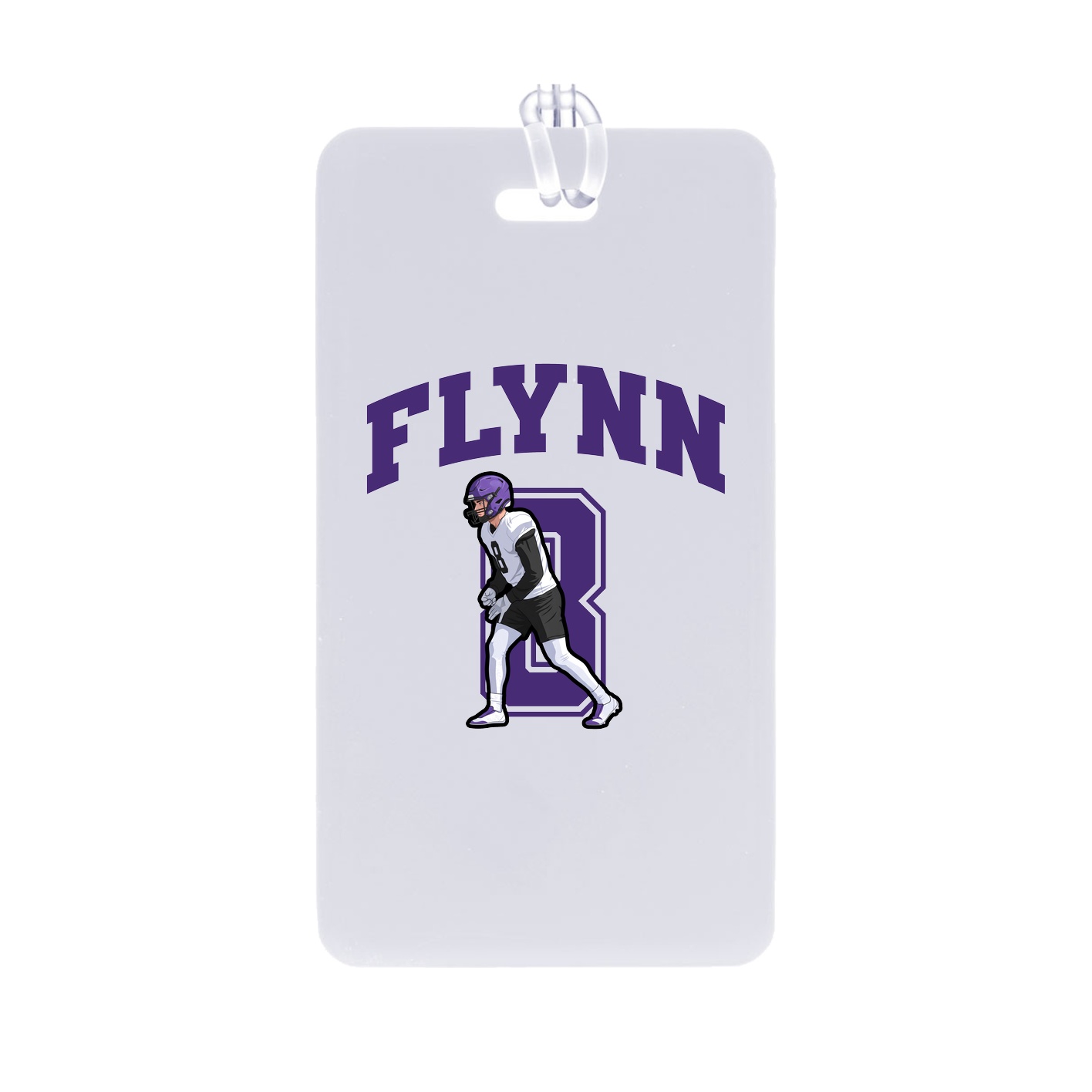 Bag Tag — Number in Classic