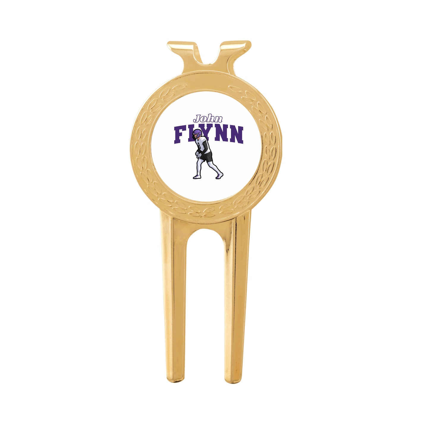 Divot Tool with Ball Marker — Name Arch in Classic