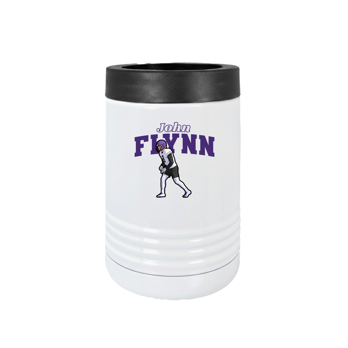 Beverage Holder — Name Arch in White