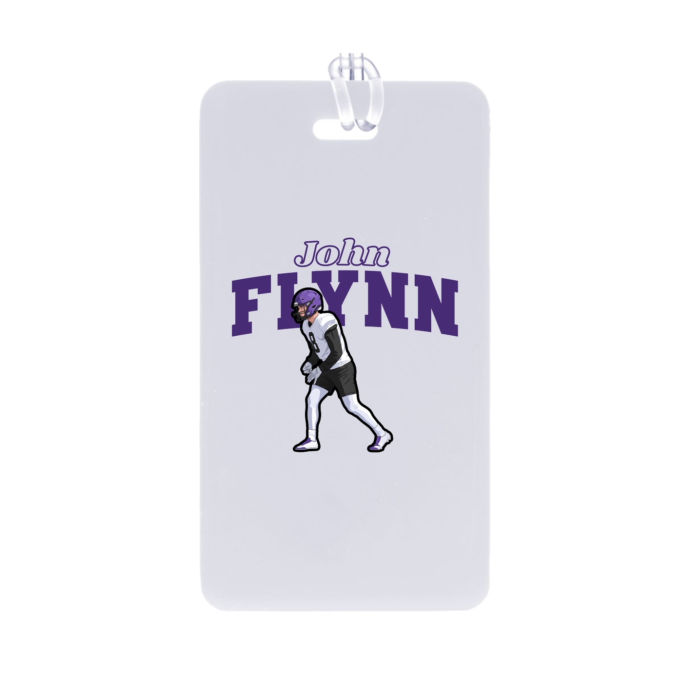 Bag Tag — Name Arch in Classic