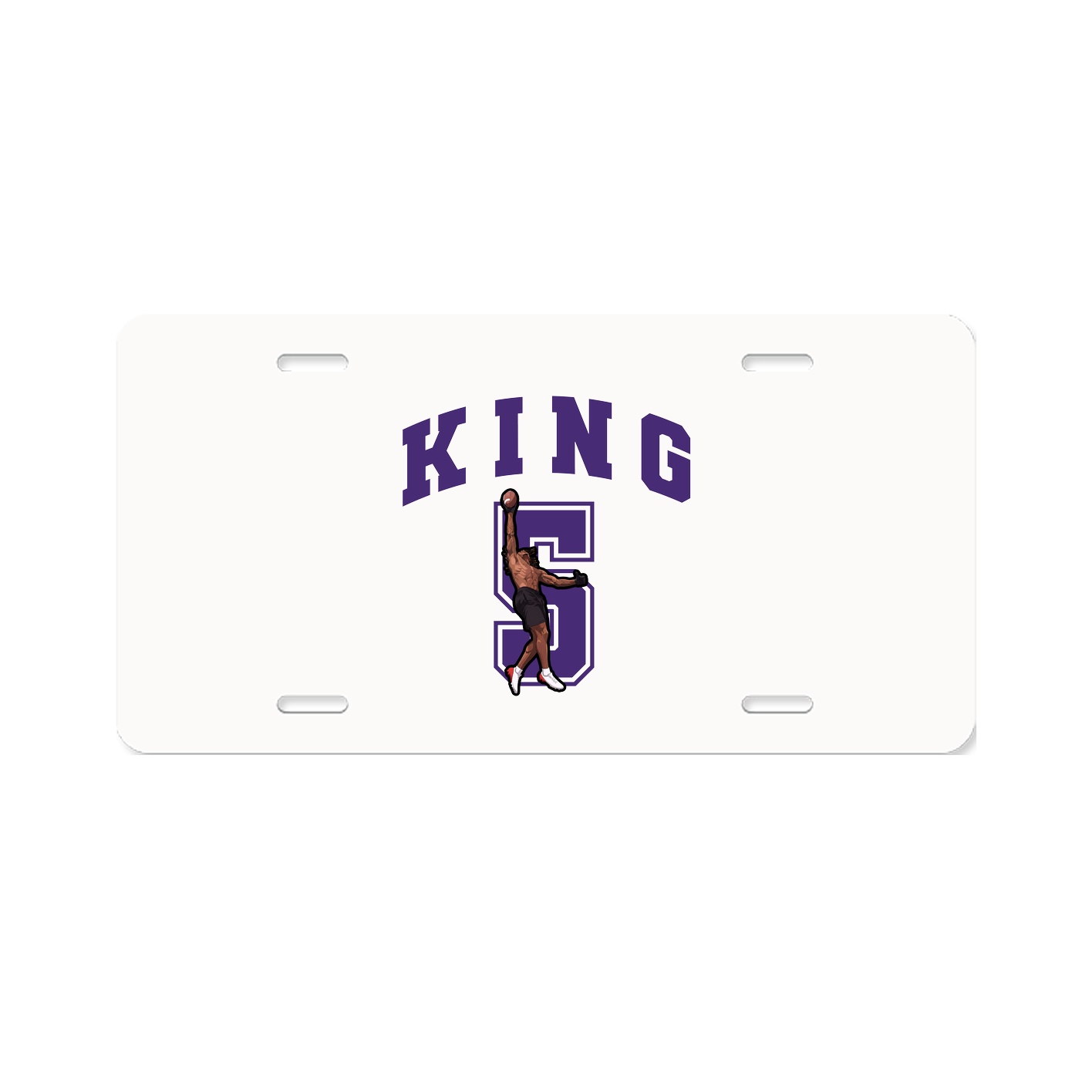 License Plate — Number in Classic
