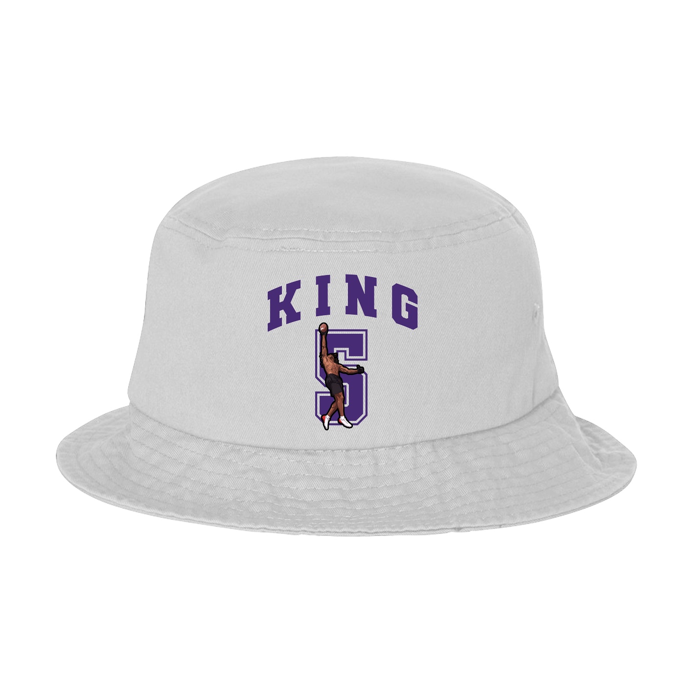 Bucket Cap — Number in White