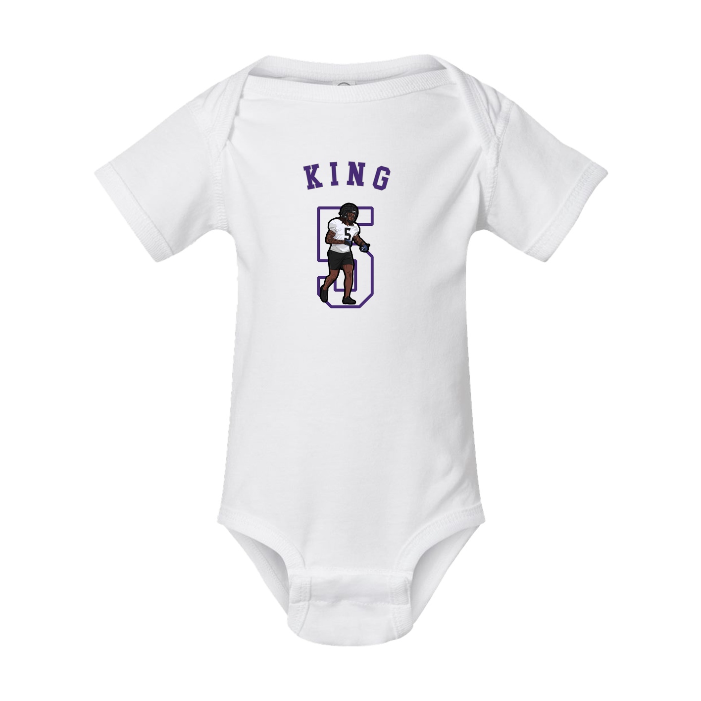 Baby Onesie — Shirsey Arch in White