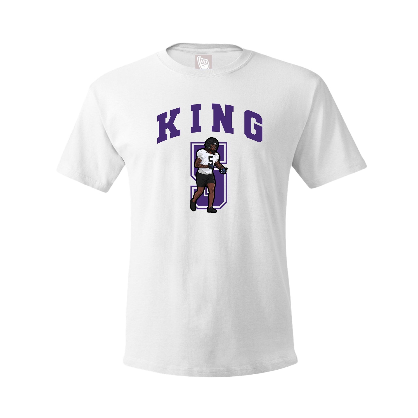 Tee — Number in White