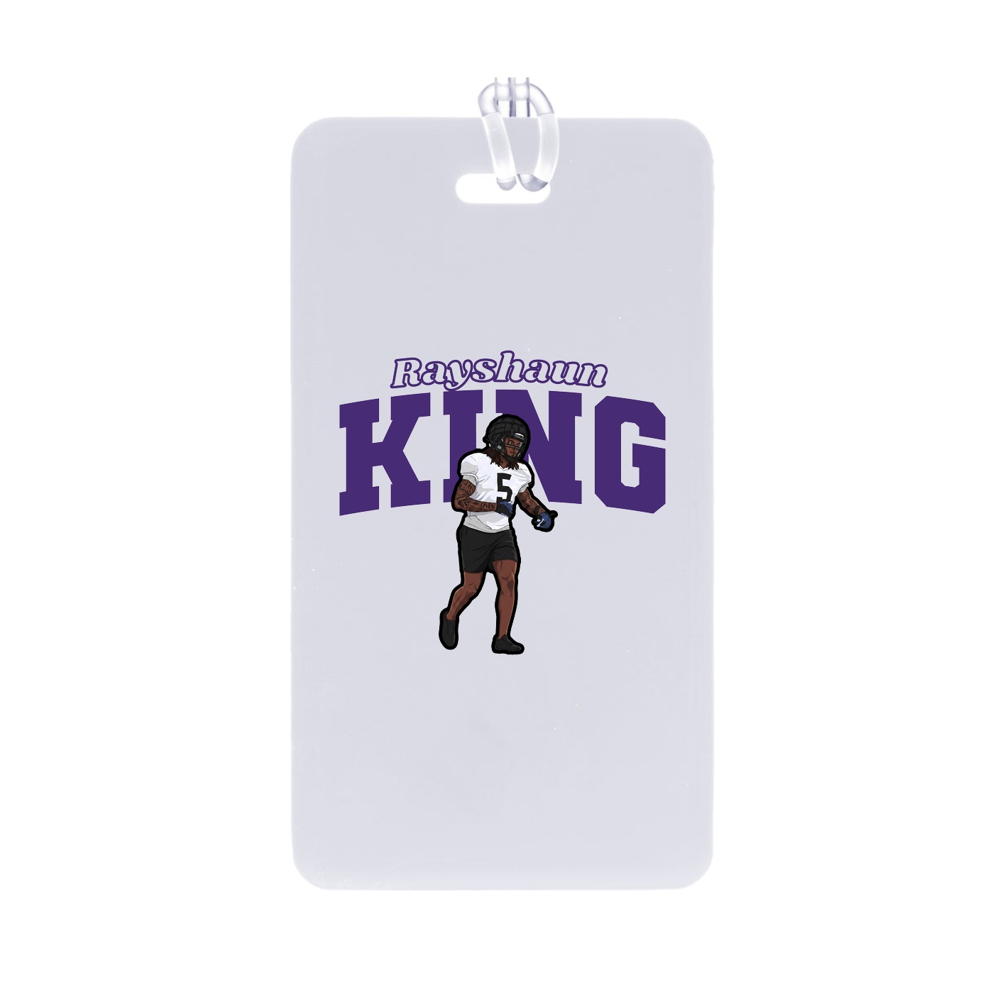 Bag Tag — Name Arch in Classic
