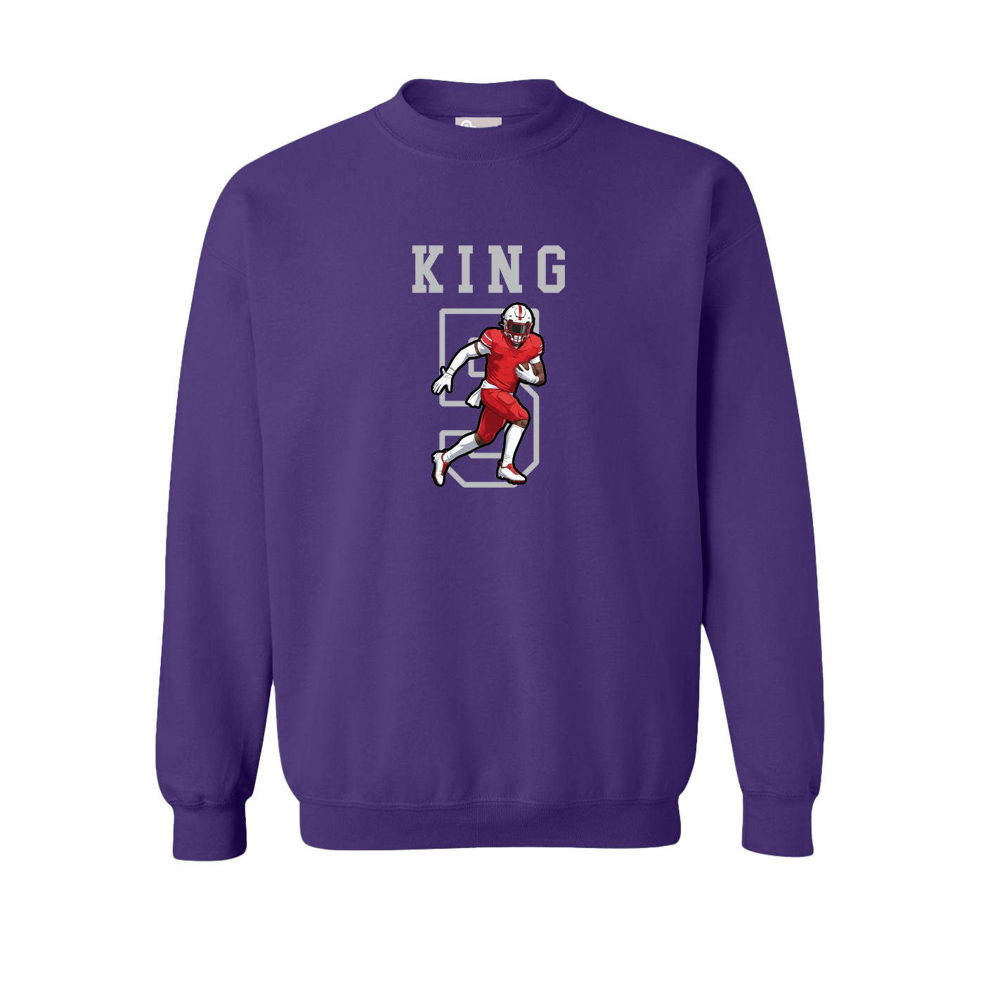 Fleece Crew — Shirsey in Purple
