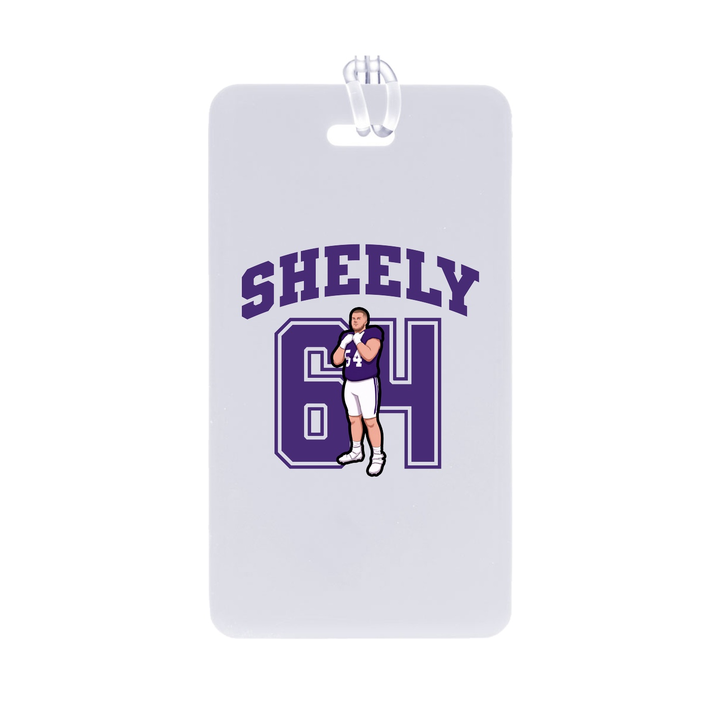 Bag Tag — Number in Classic