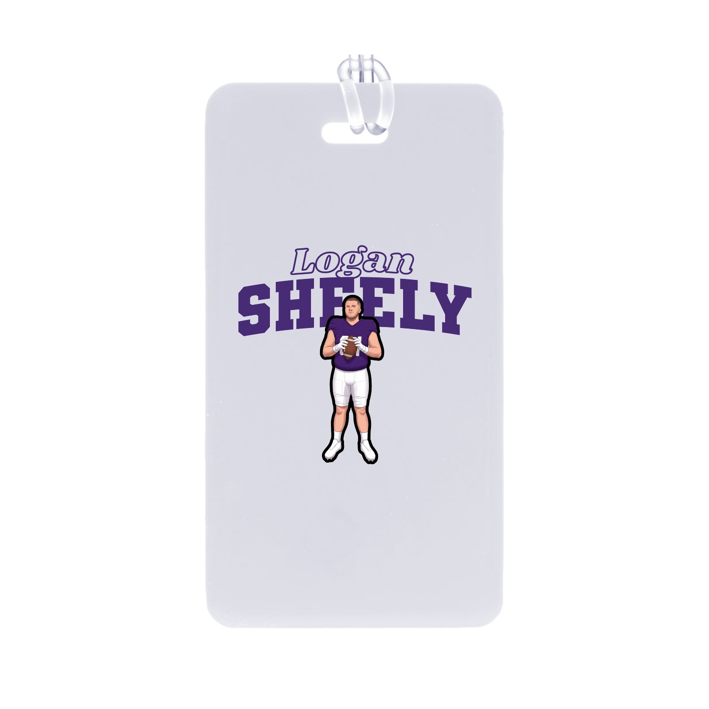 Bag Tag — Name Arch in Classic