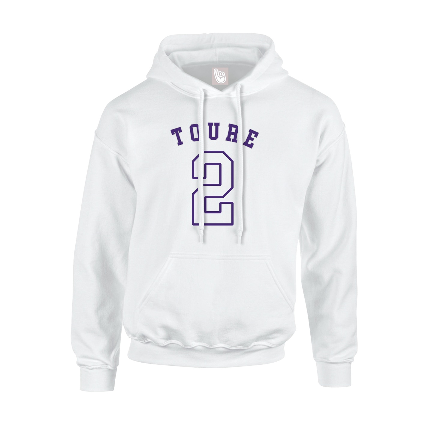 Hoodie — Shirsey Arch in White