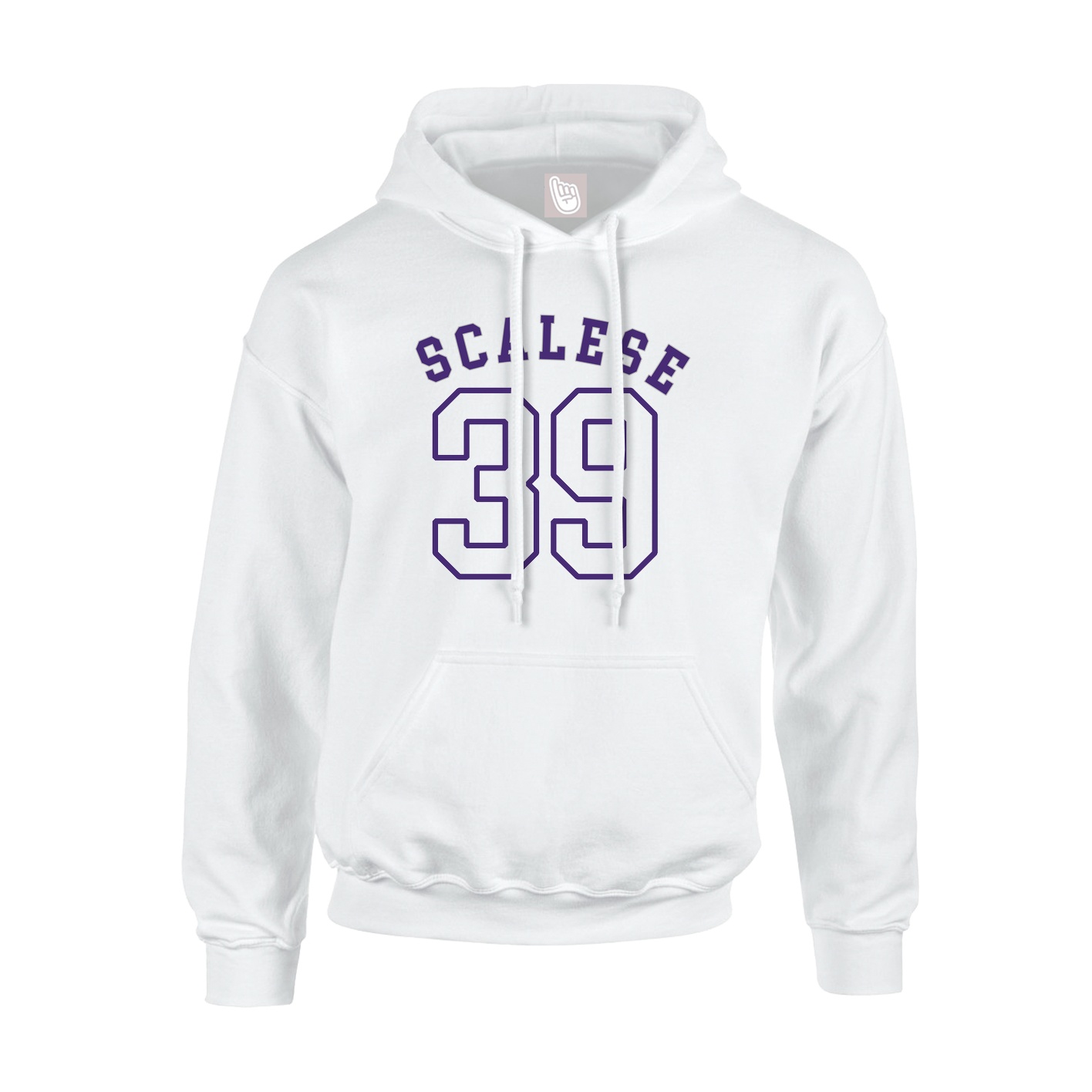 Hoodie — Shirsey Arch in White