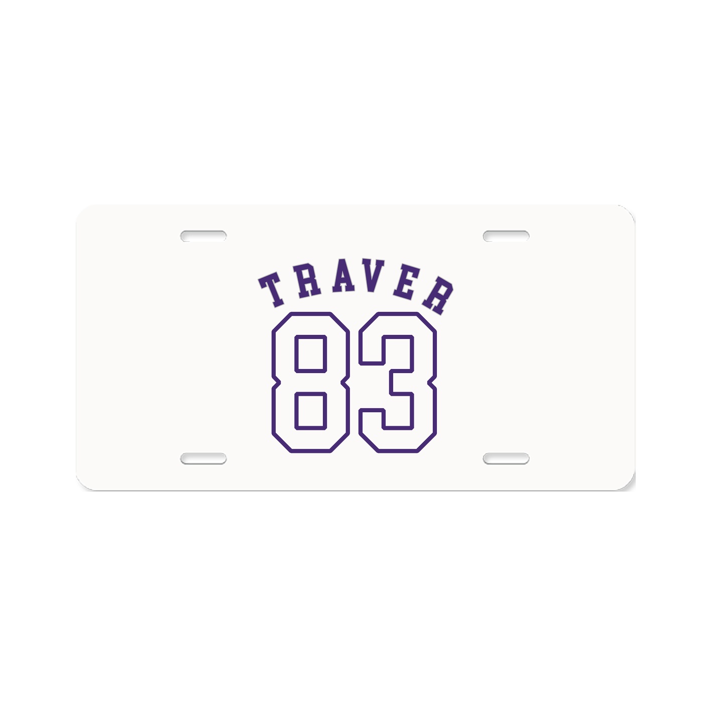 License Plate — Shirsey Arch in Classic