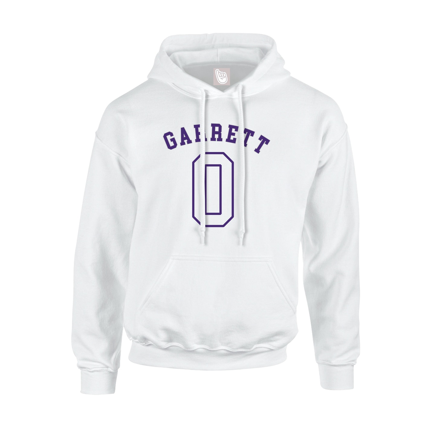 Hoodie — Shirsey Arch in White