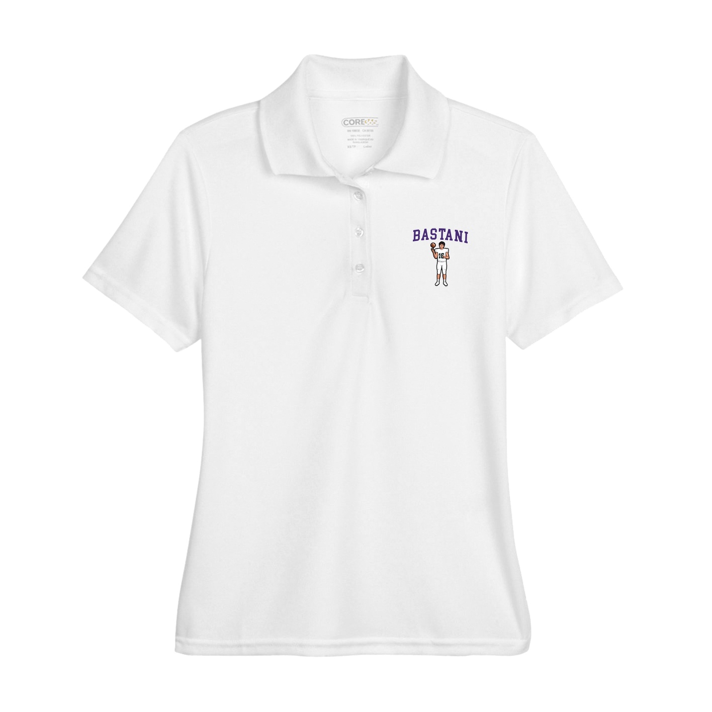 Womens Performance Polo — Shirsey in White