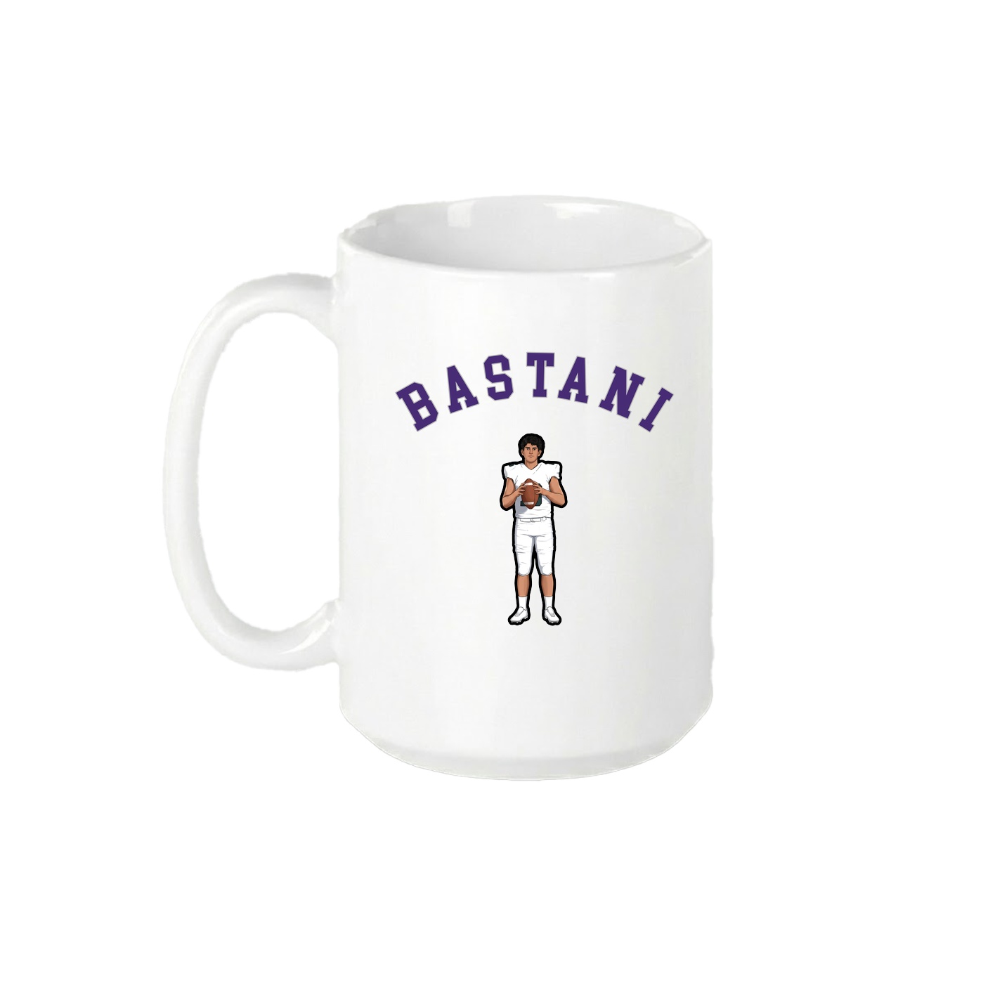 15oz Coffee Mug — Shirsey Arch in White