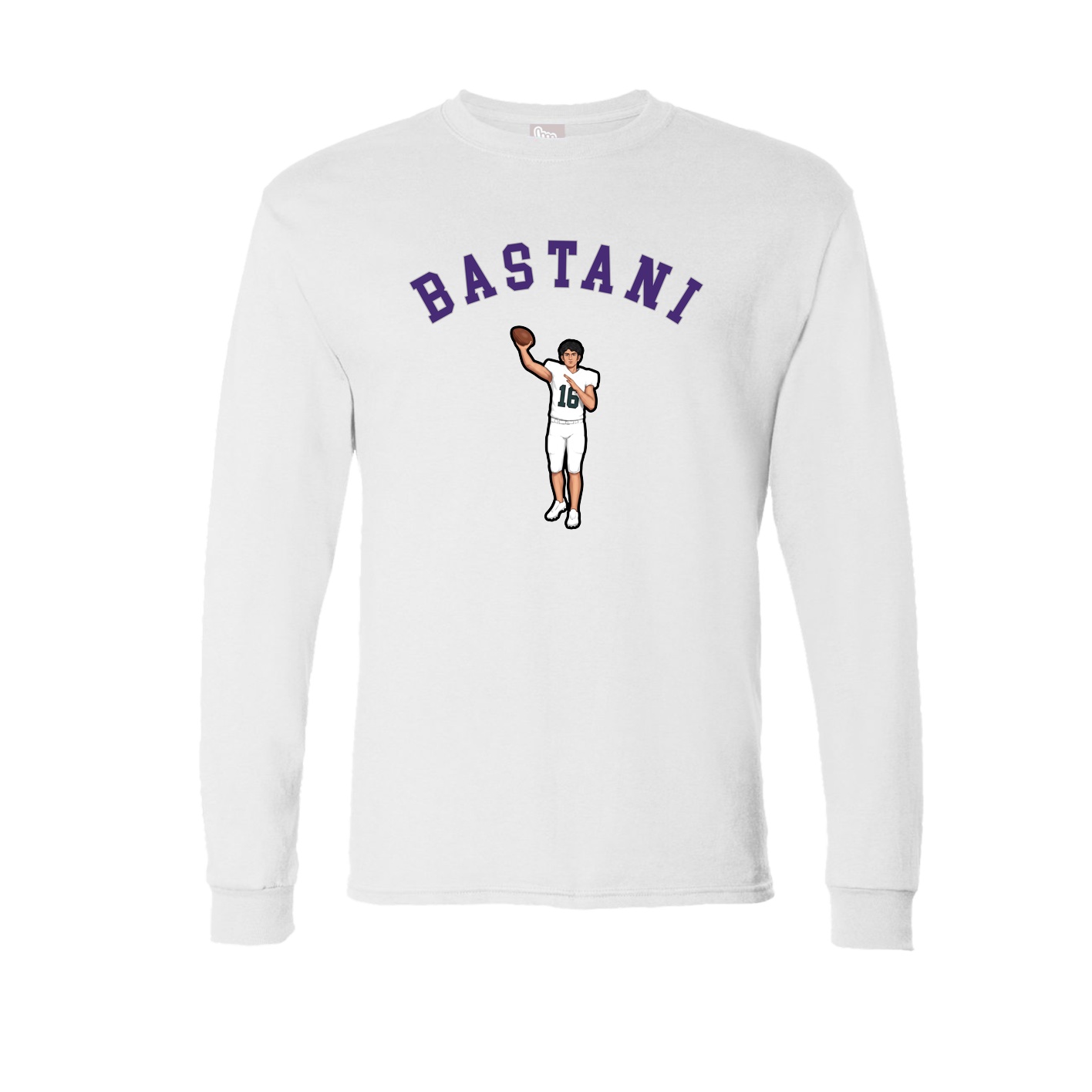 Long Sleeve Tee — Shirsey Arch in White