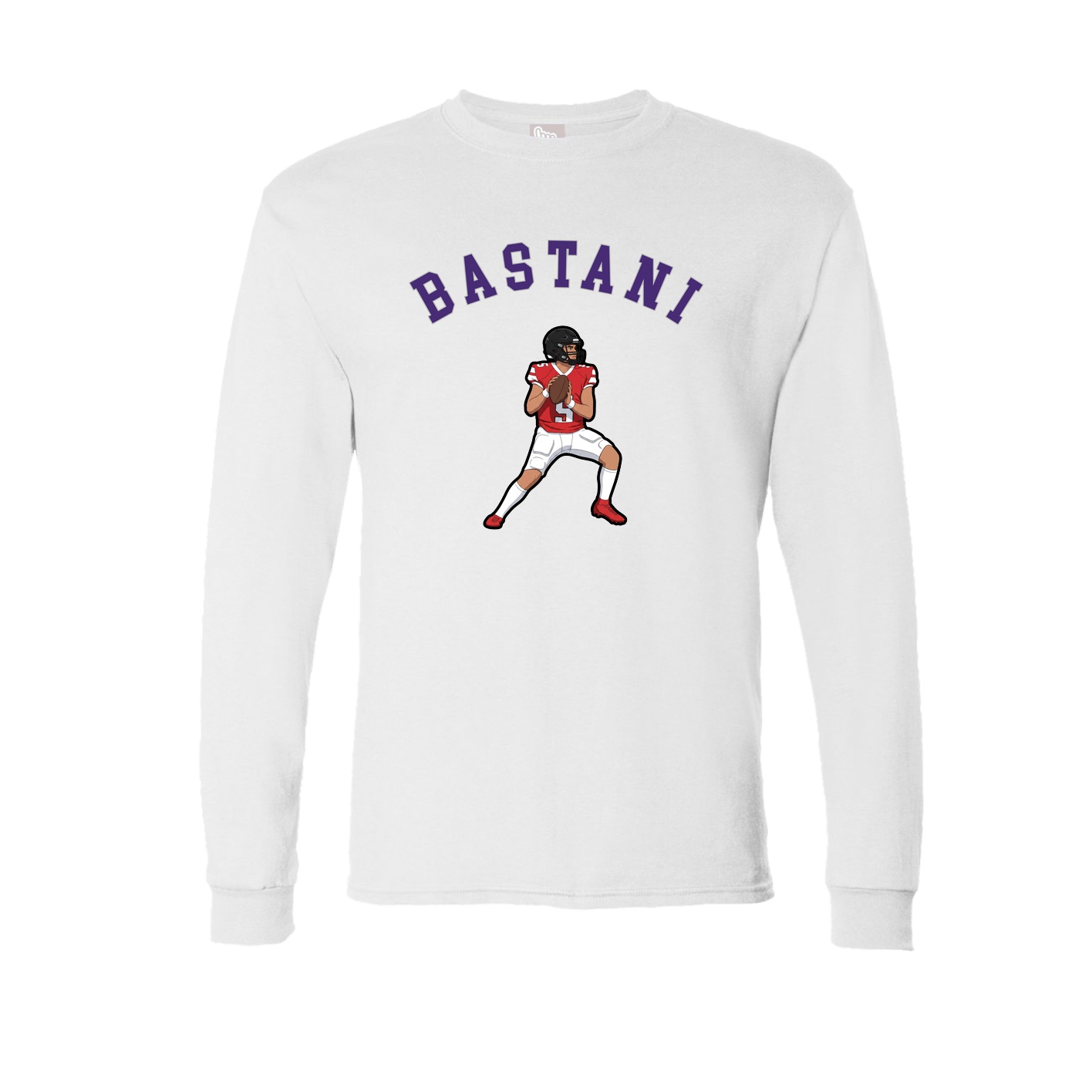 Long Sleeve Tee — Shirsey Arch in White
