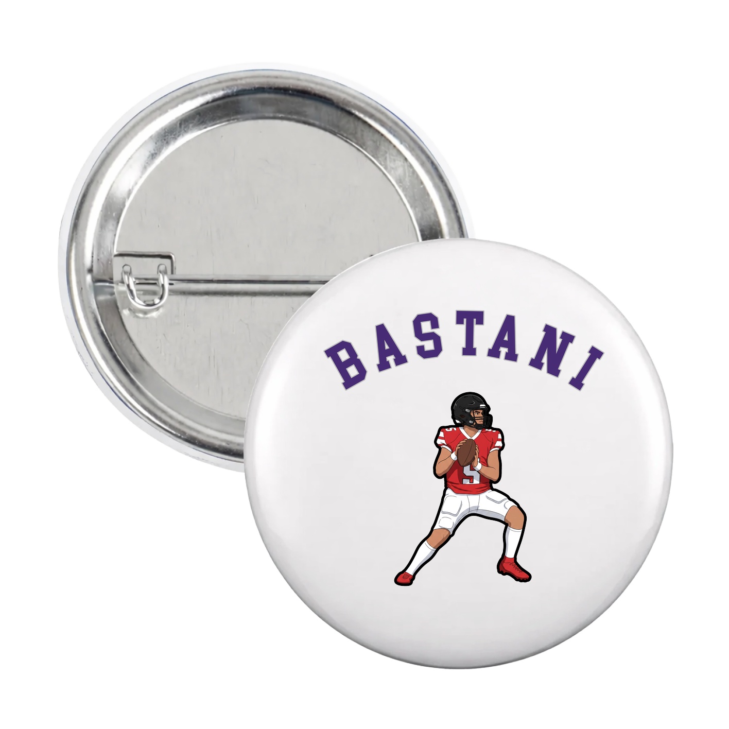 Game Day Button — Shirsey Arch in White