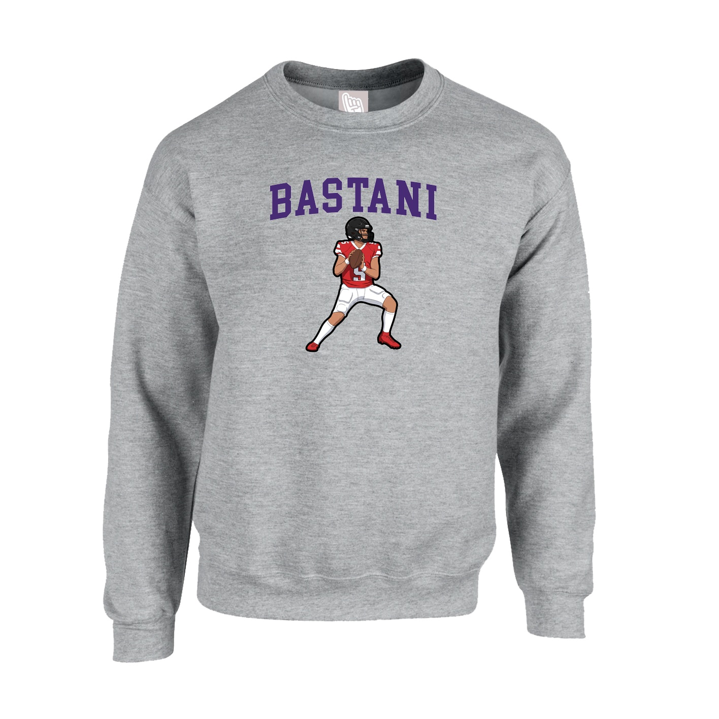 Fleece Crew — Shirsey in Grey
