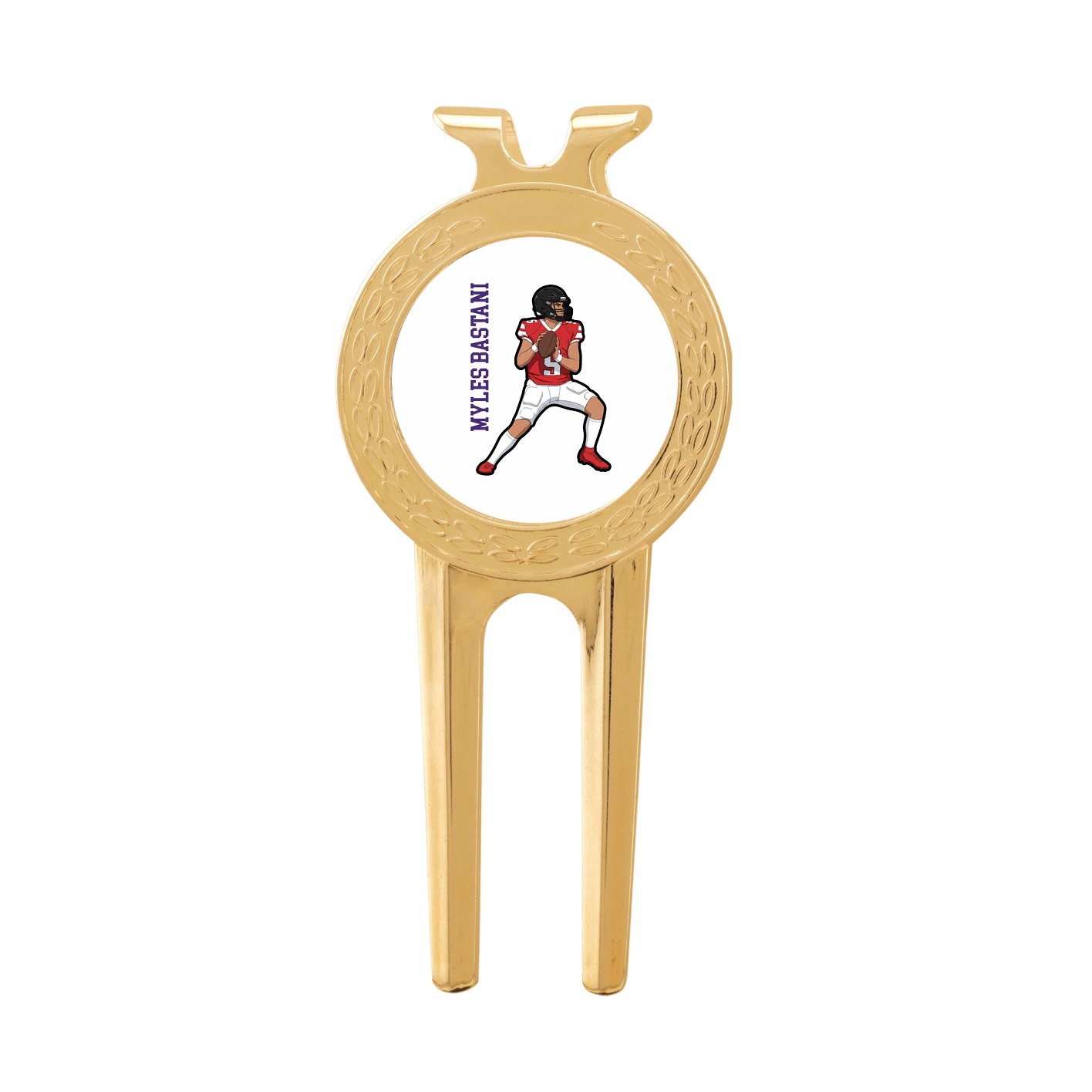 Divot Tool with Ball Marker — Name Vertical in Classic